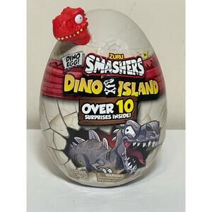 Easter Zuru Smashers Dino Dinosaur Island Egg Over 10 Suprises - NWT